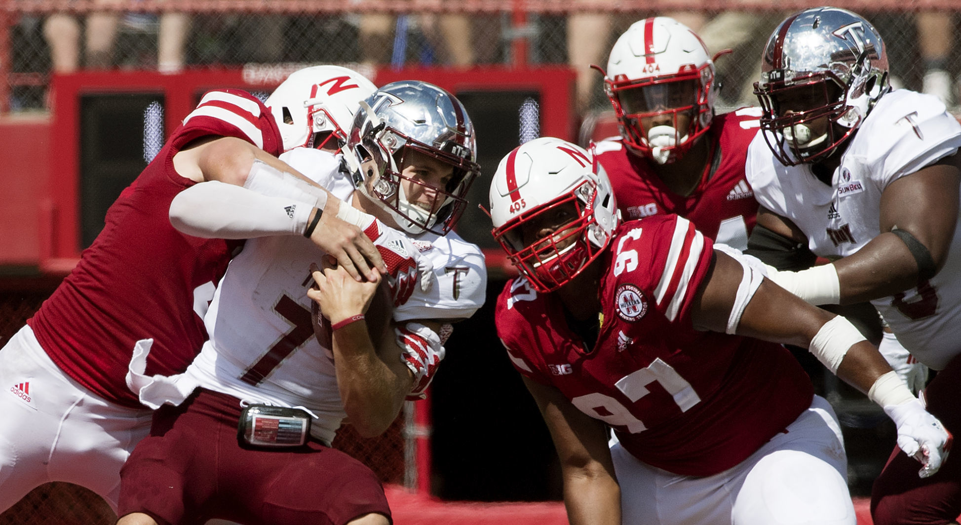 Troy vs. Nebraska, 9/15/18